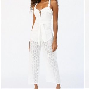 Sabo Skirt White Eyelet Hart Jumpsuit